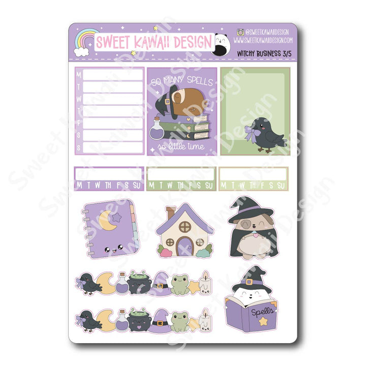 Weekly Kit - Witchy Business - SIZE OPTIONS AVAILABLE