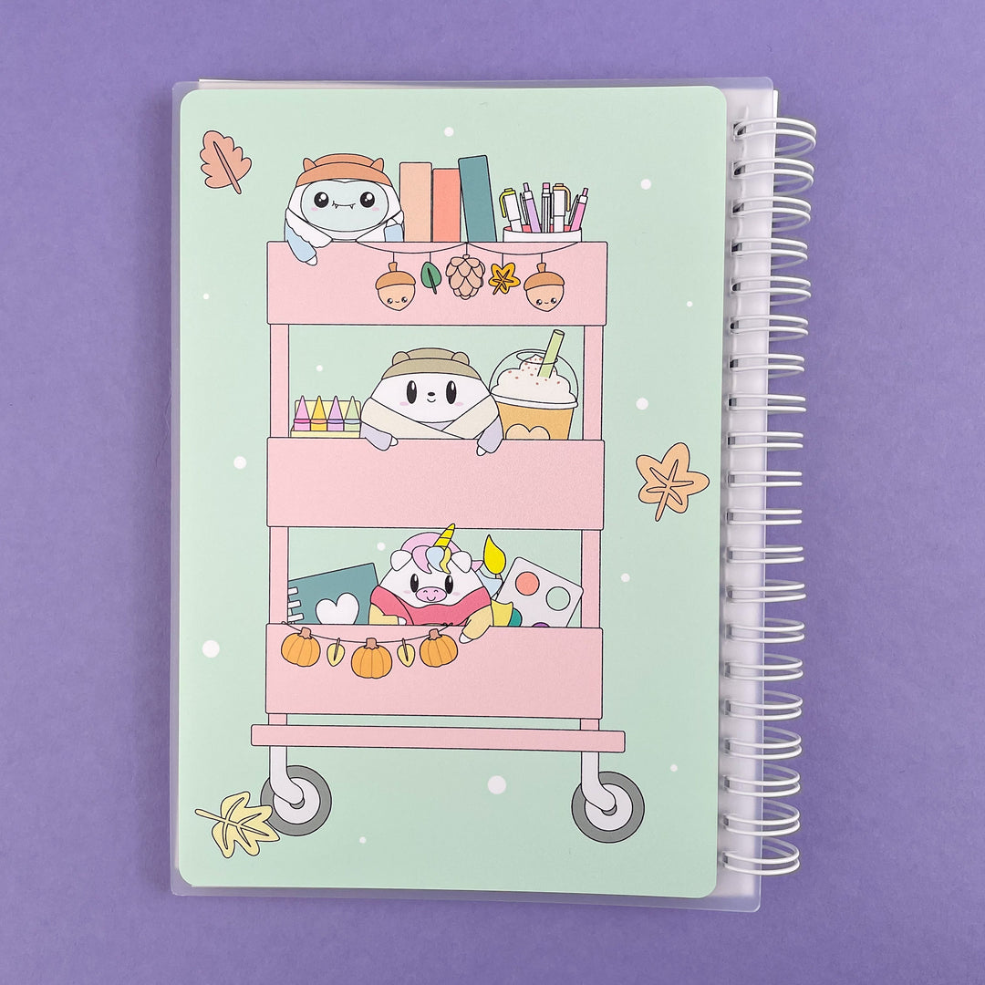 SKD 5x7 Reusable Sticker Book - Fall Craft Cart