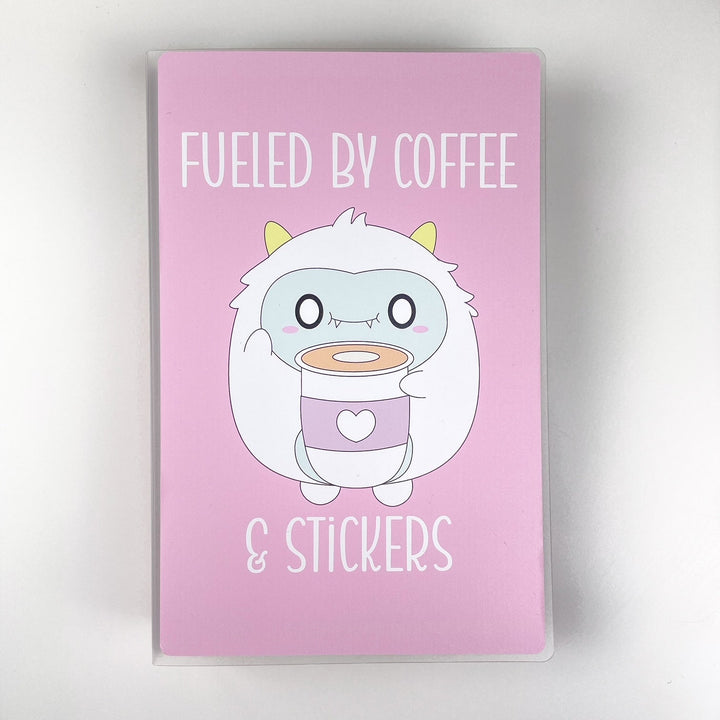 SKD 6x9 Large Sticker Album - Caffeine and Stickers