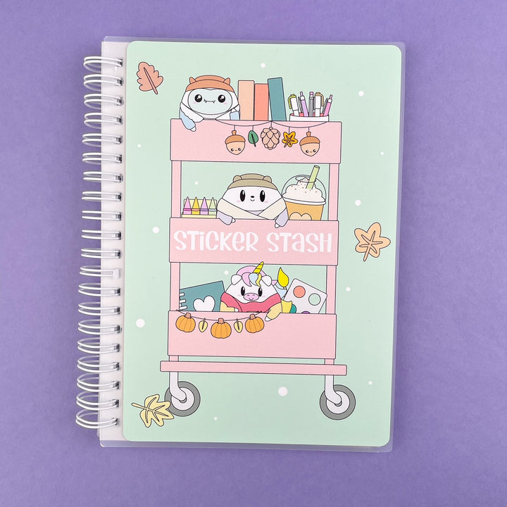 SKD 5x7 Reusable Sticker Book - Fall Craft Cart