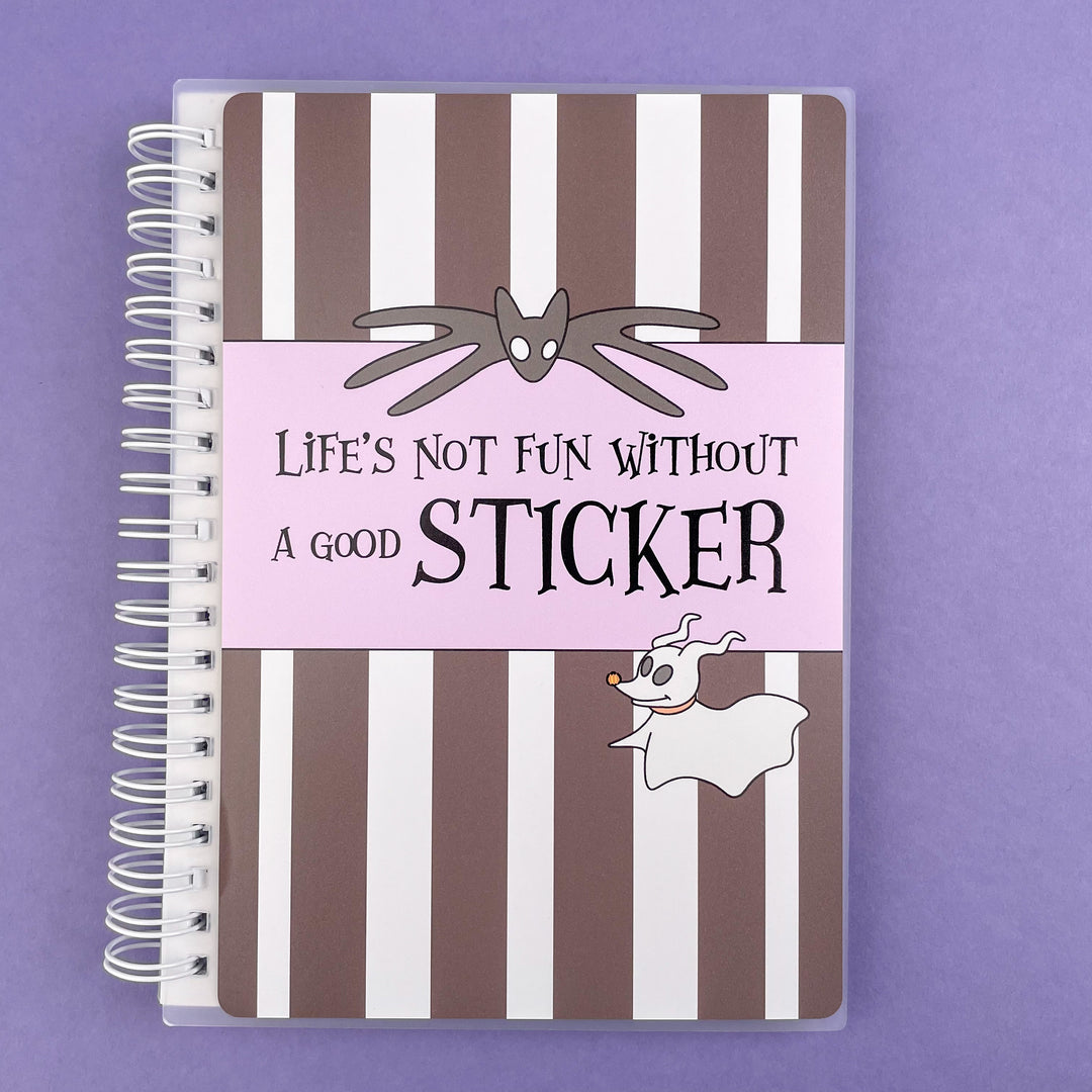 SKD 5x7 Reusable Sticker Book - Pumpkin King