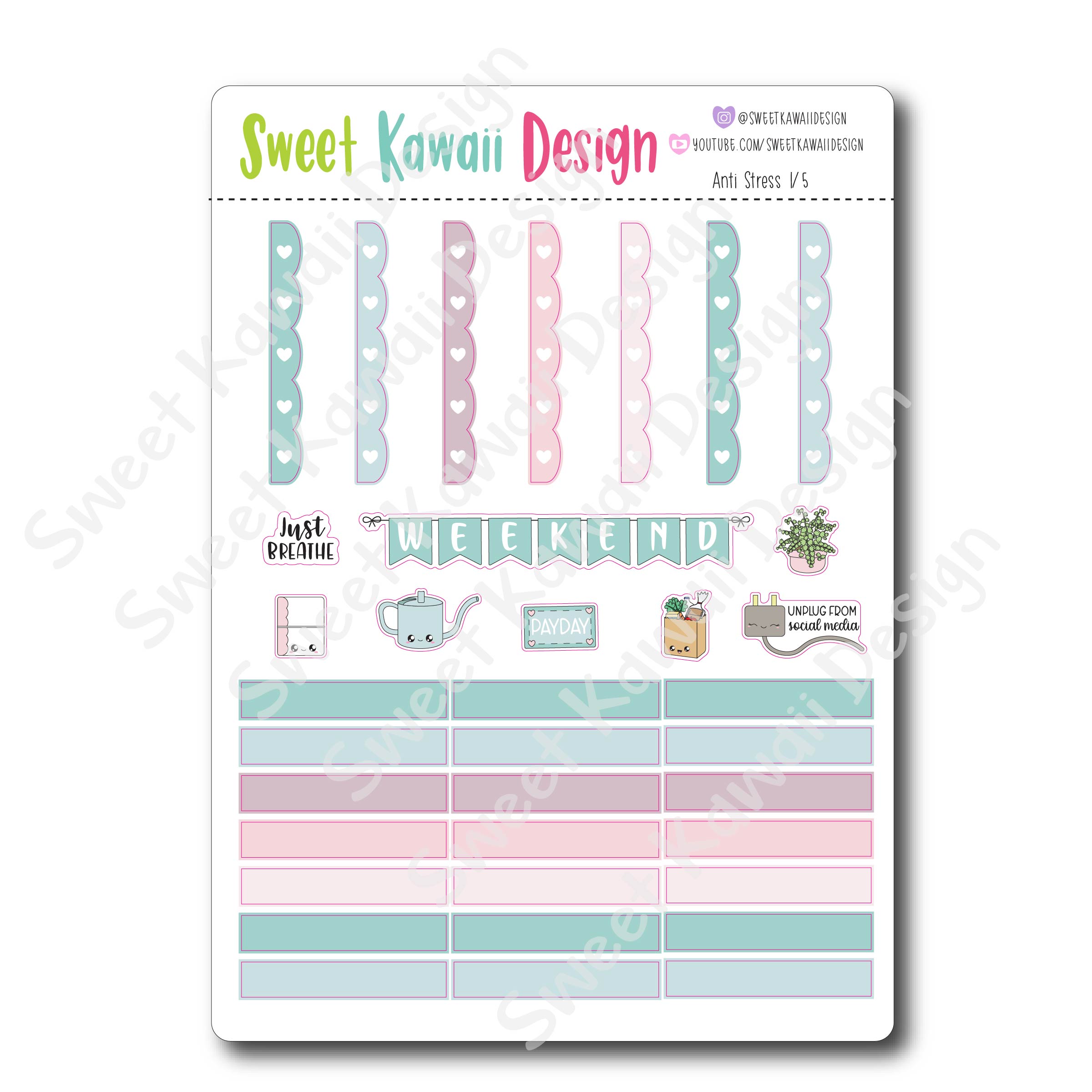 Weekly Kit  - Anti Stress HORIZONTAL