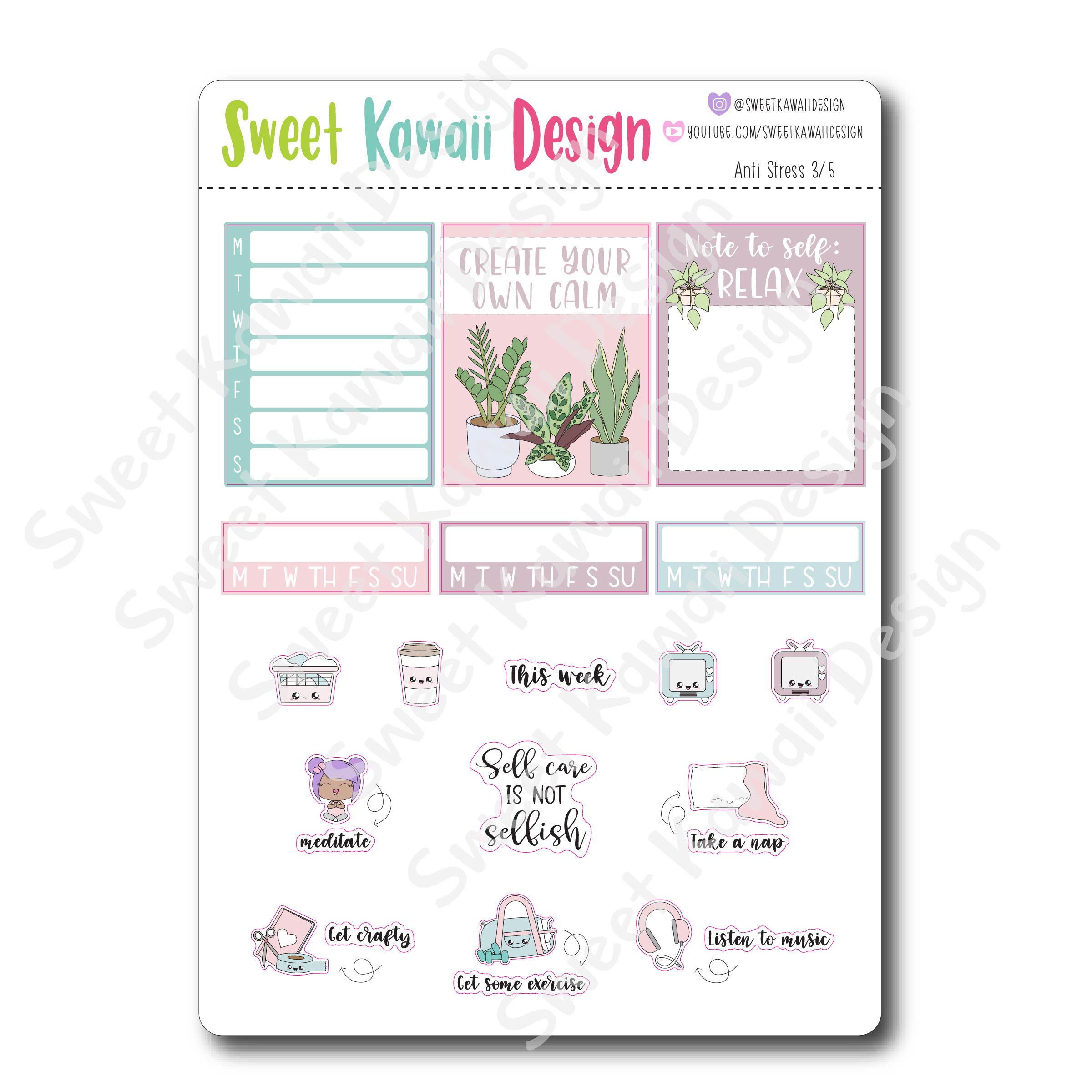 Weekly Kit  - Anti Stress HORIZONTAL