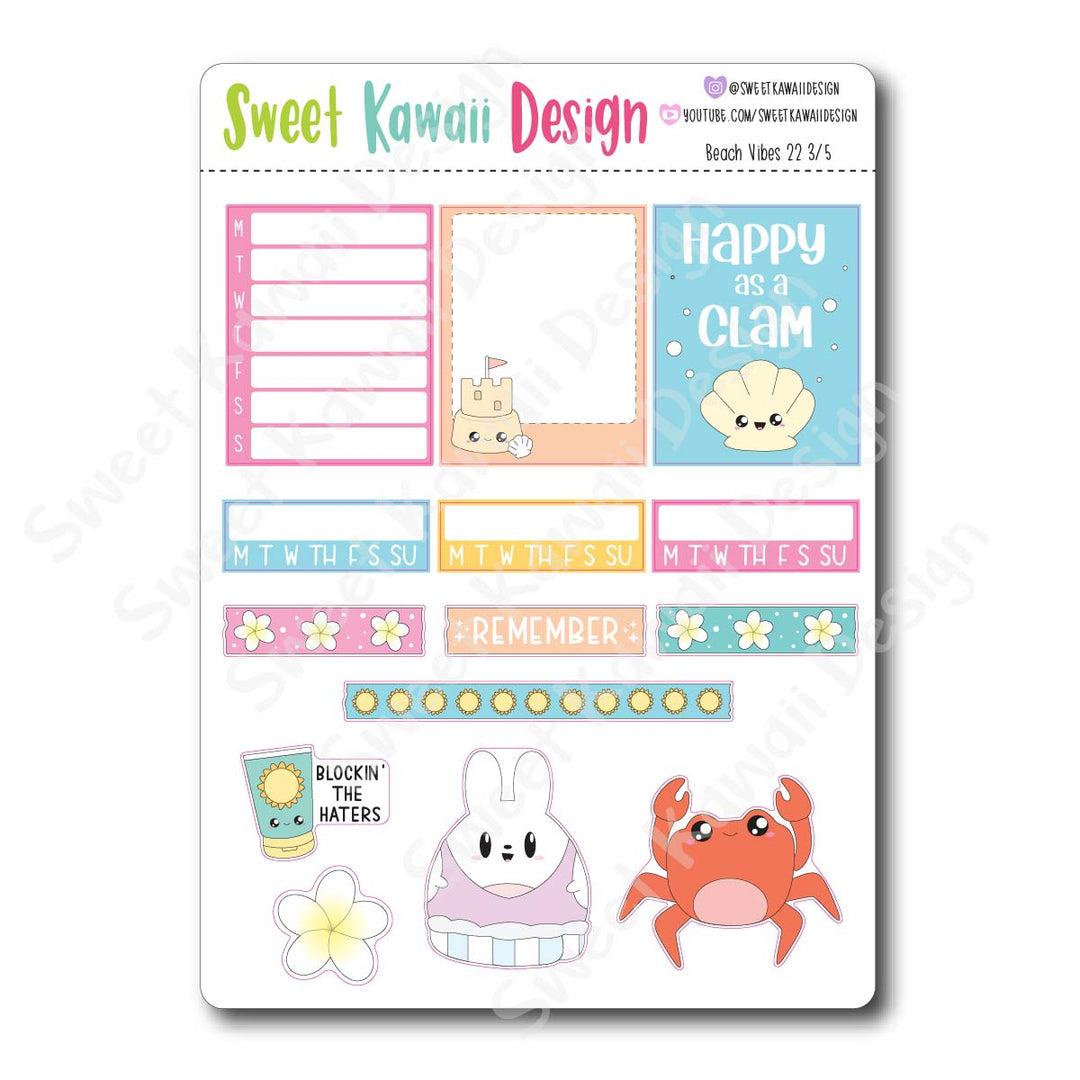 Weekly Kit  - Beach Vibes 22