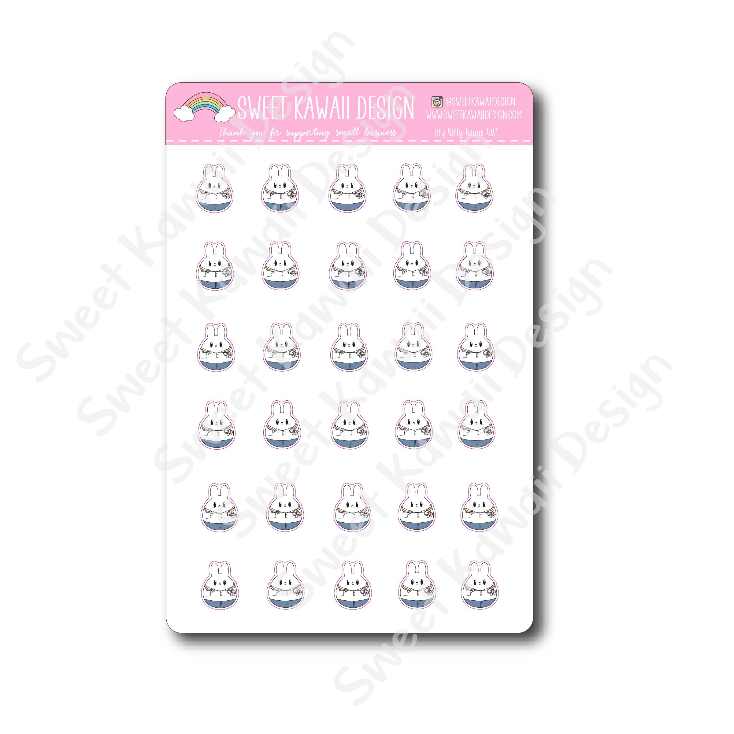 Kawaii Beaux Stickers - EMT