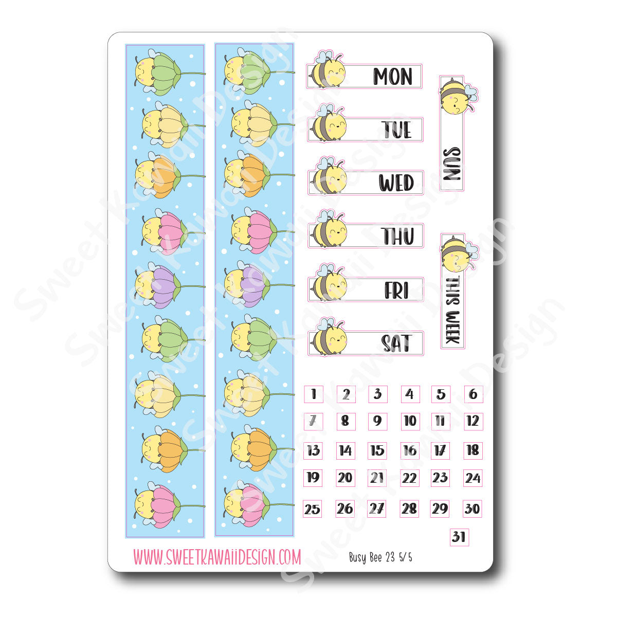 Weekly Kit  - Busy Bee 23