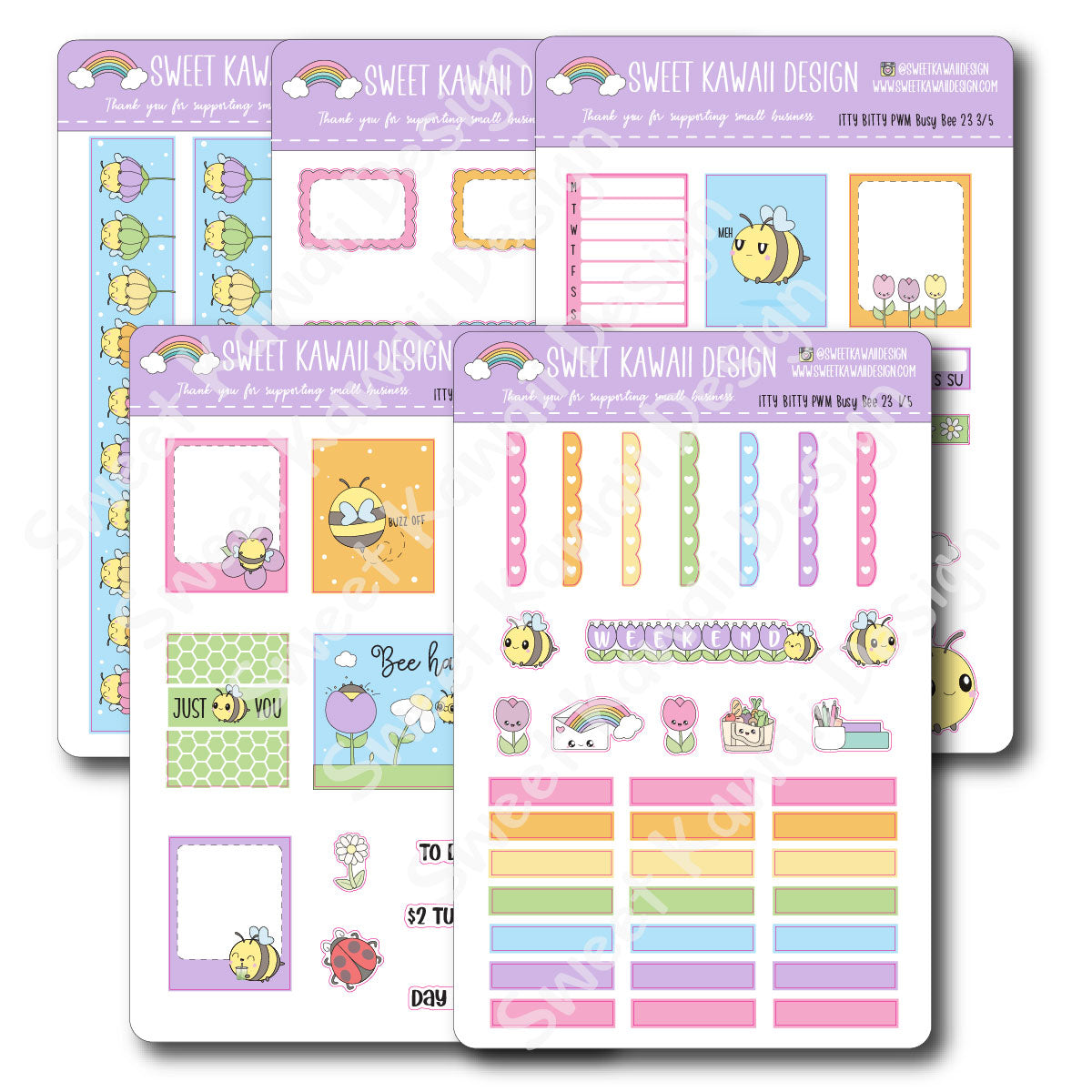Weekly Kit  - Busy Bee 23 ITTY BITTY