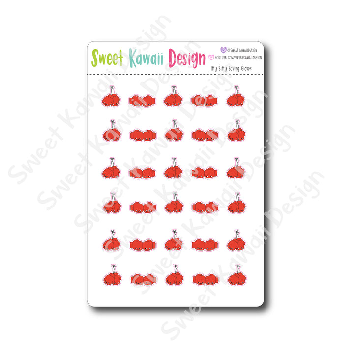 Kawaii Boxing Glove Stickers