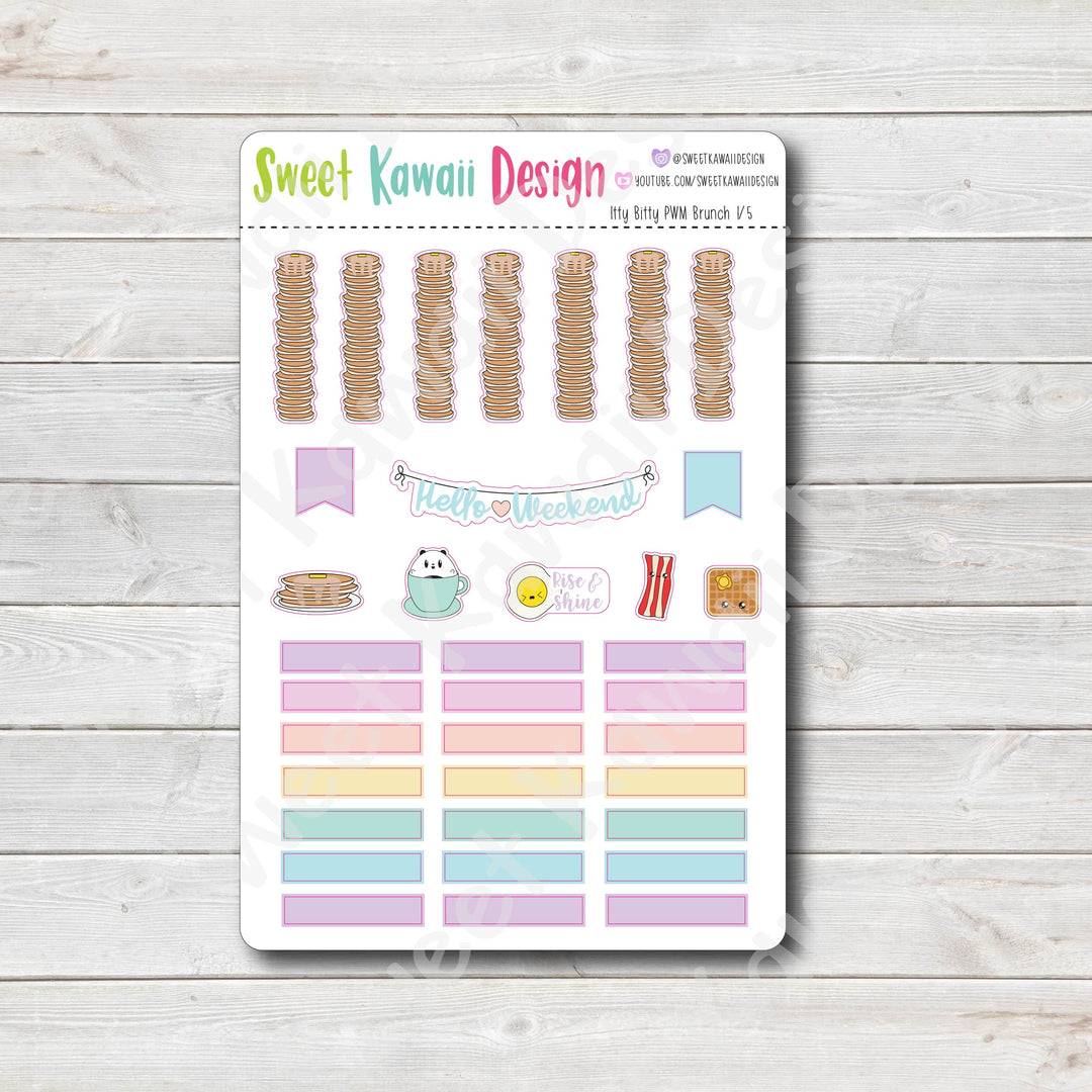 Weekly Kit  - Brunch ITTY BITTY