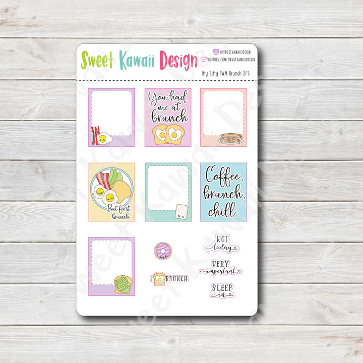 Weekly Kit  - Brunch ITTY BITTY
