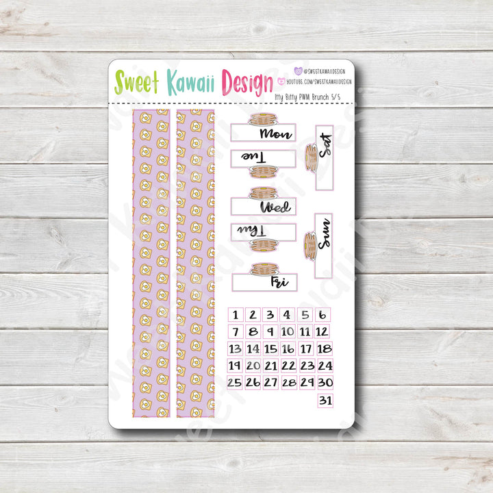 Weekly Kit  - Brunch ITTY BITTY