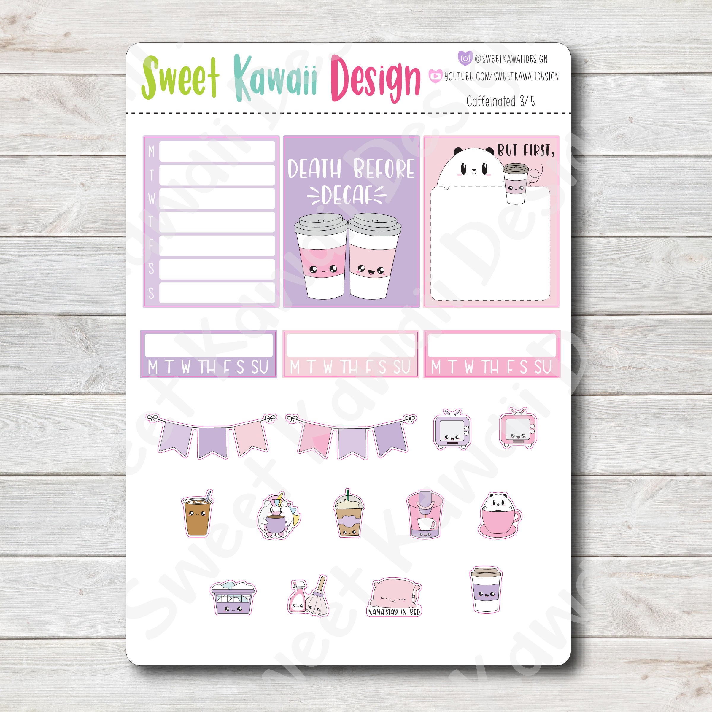 Weekly Kit  - Caffeinated HORIZONTAL
