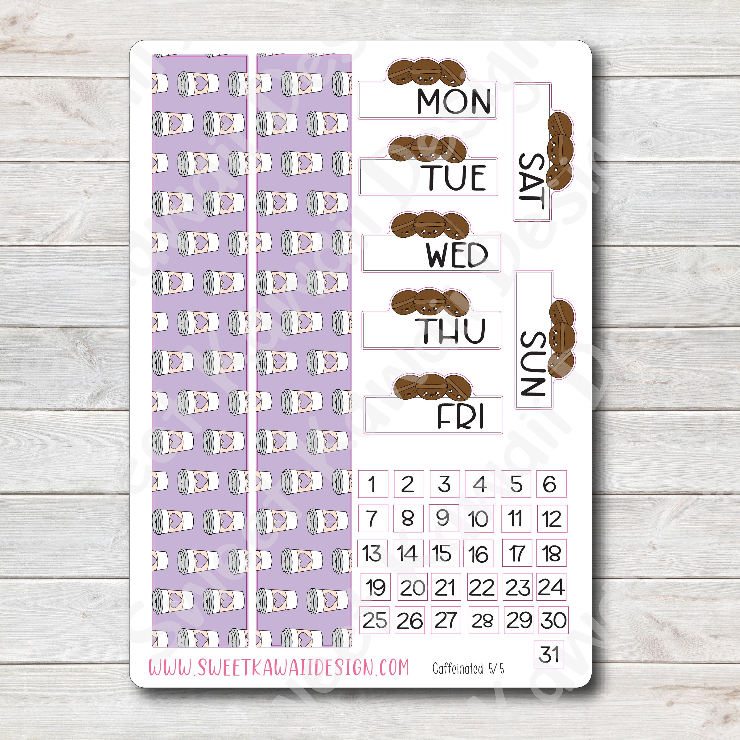 Weekly Kit  - Caffeinated HORIZONTAL
