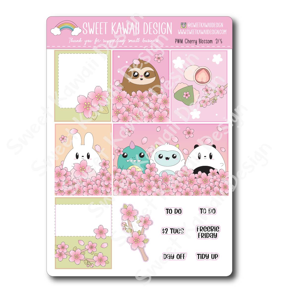 Weekly Kit  - Cherry Blossom 23 COUSIN