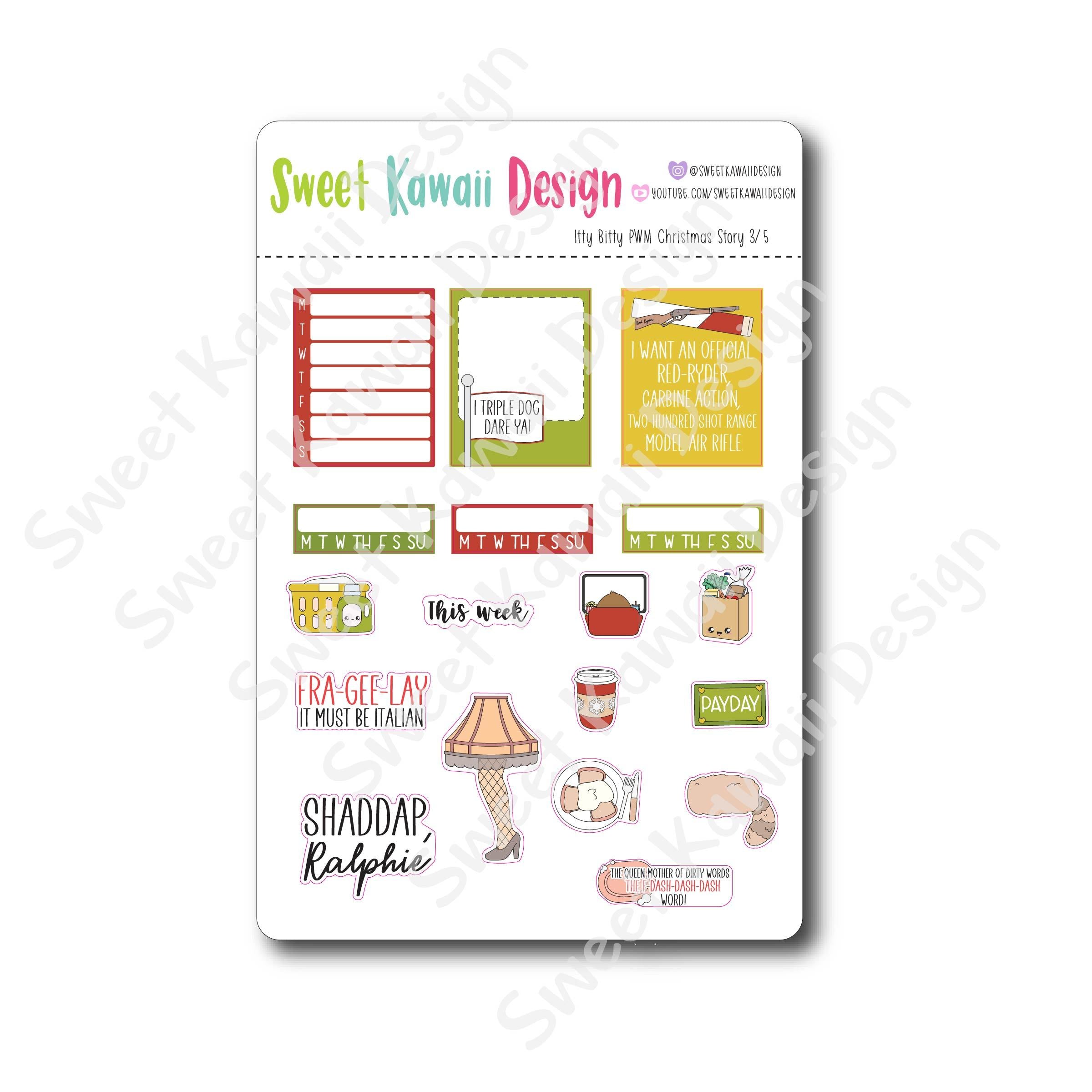 Weekly Kit  - Christmas Story ITTY BITTY