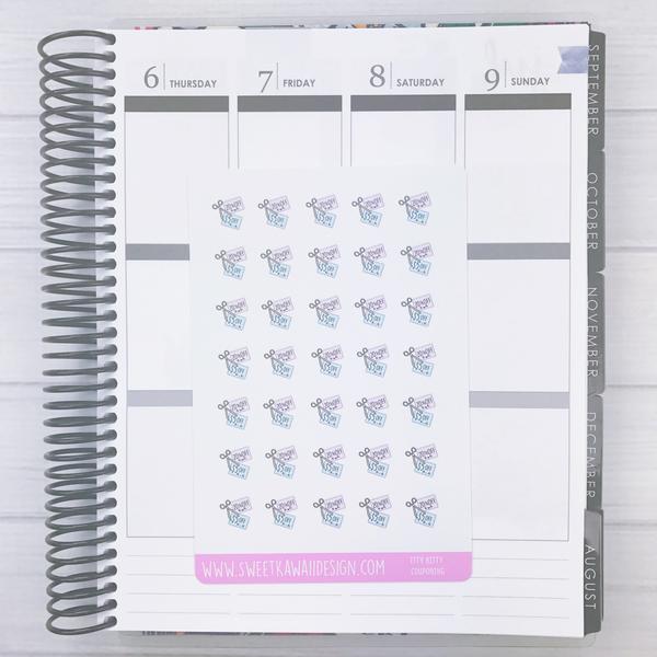 Kawaii Couponing Stickers