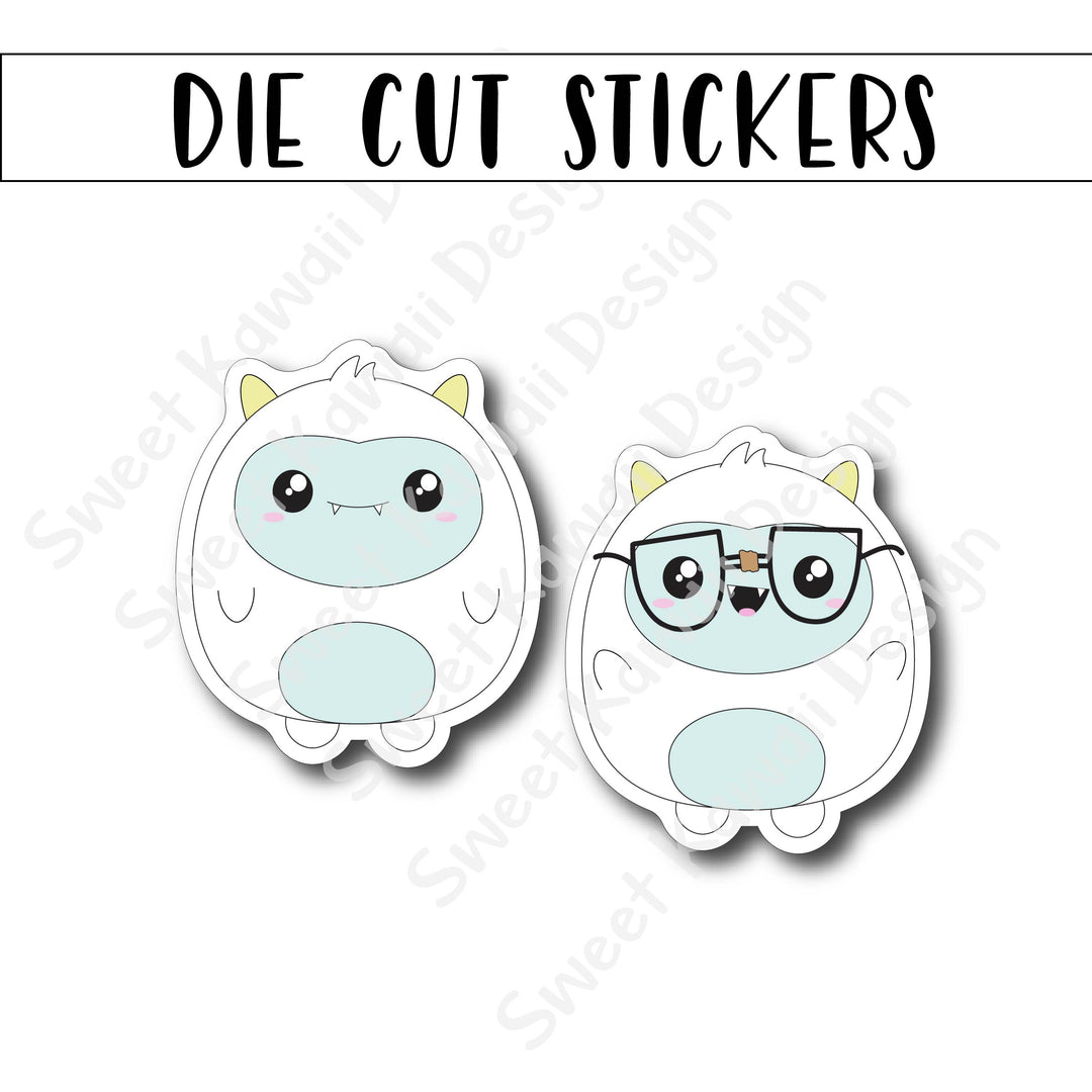 Kawaii Frank Diecut Sticker Set
