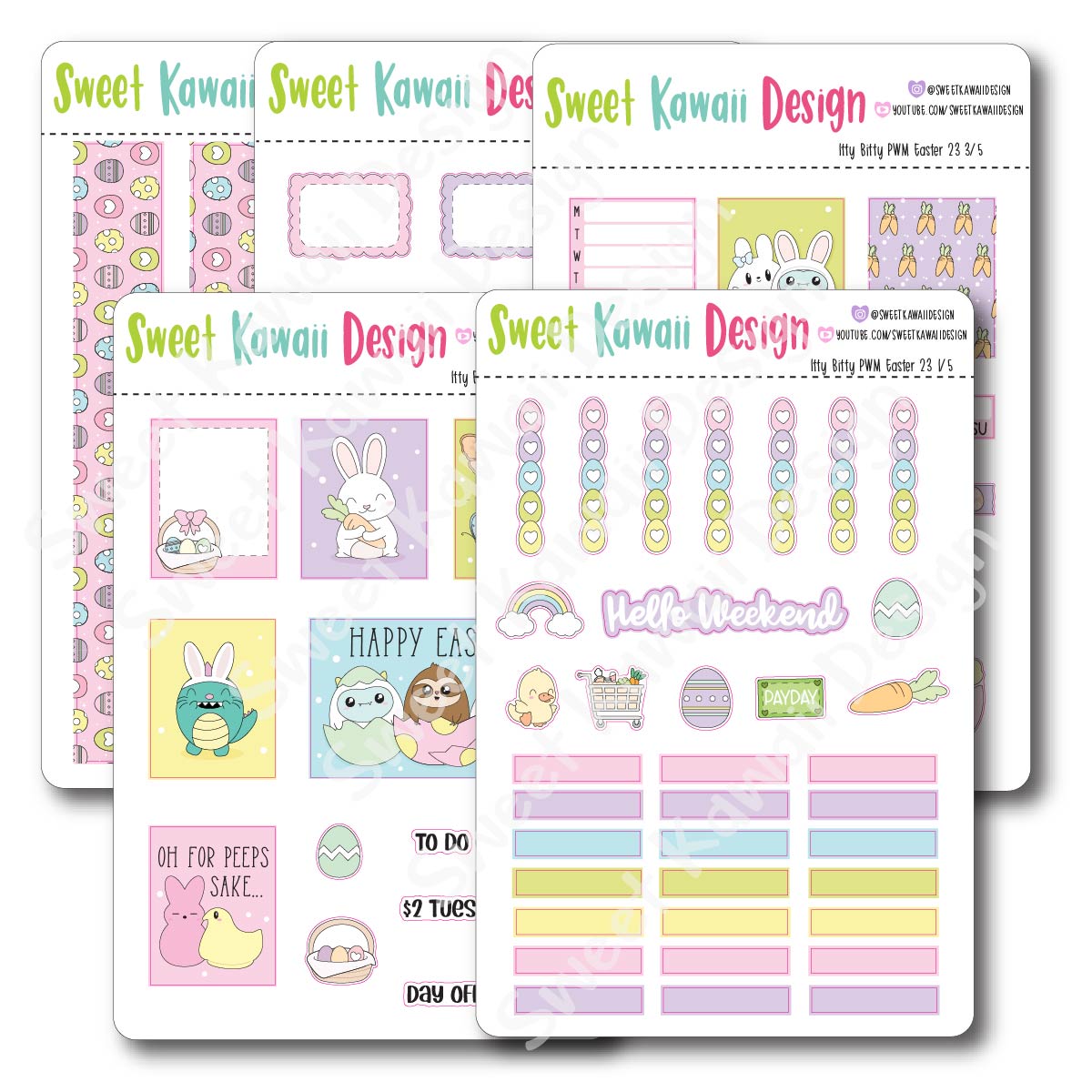 Weekly Kit  - Easter 23 ITTY BITTY