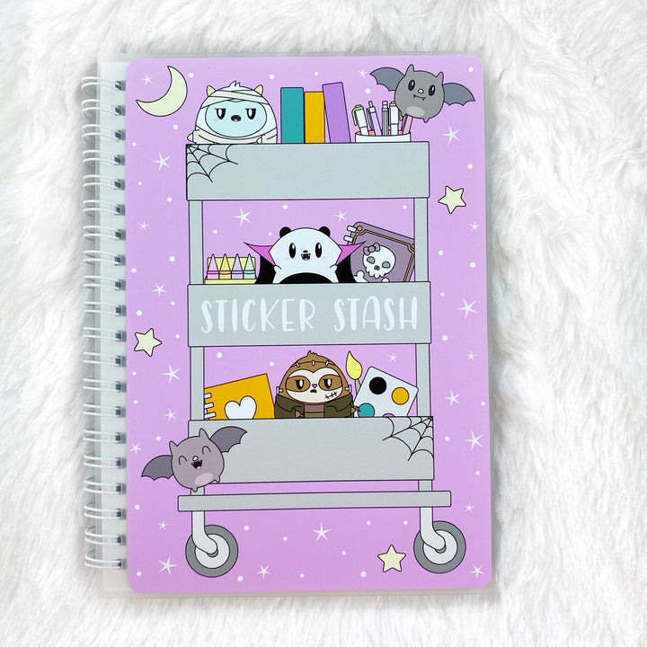 SKD 5x7 Reusable Sticker Book - Spooky Craft Cart