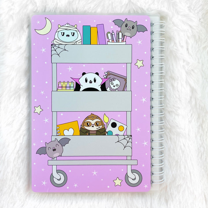 SKD 5x7 Reusable Sticker Book - Spooky Craft Cart