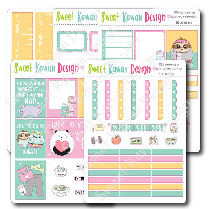 Weekly Kit  - Fit Critters 21