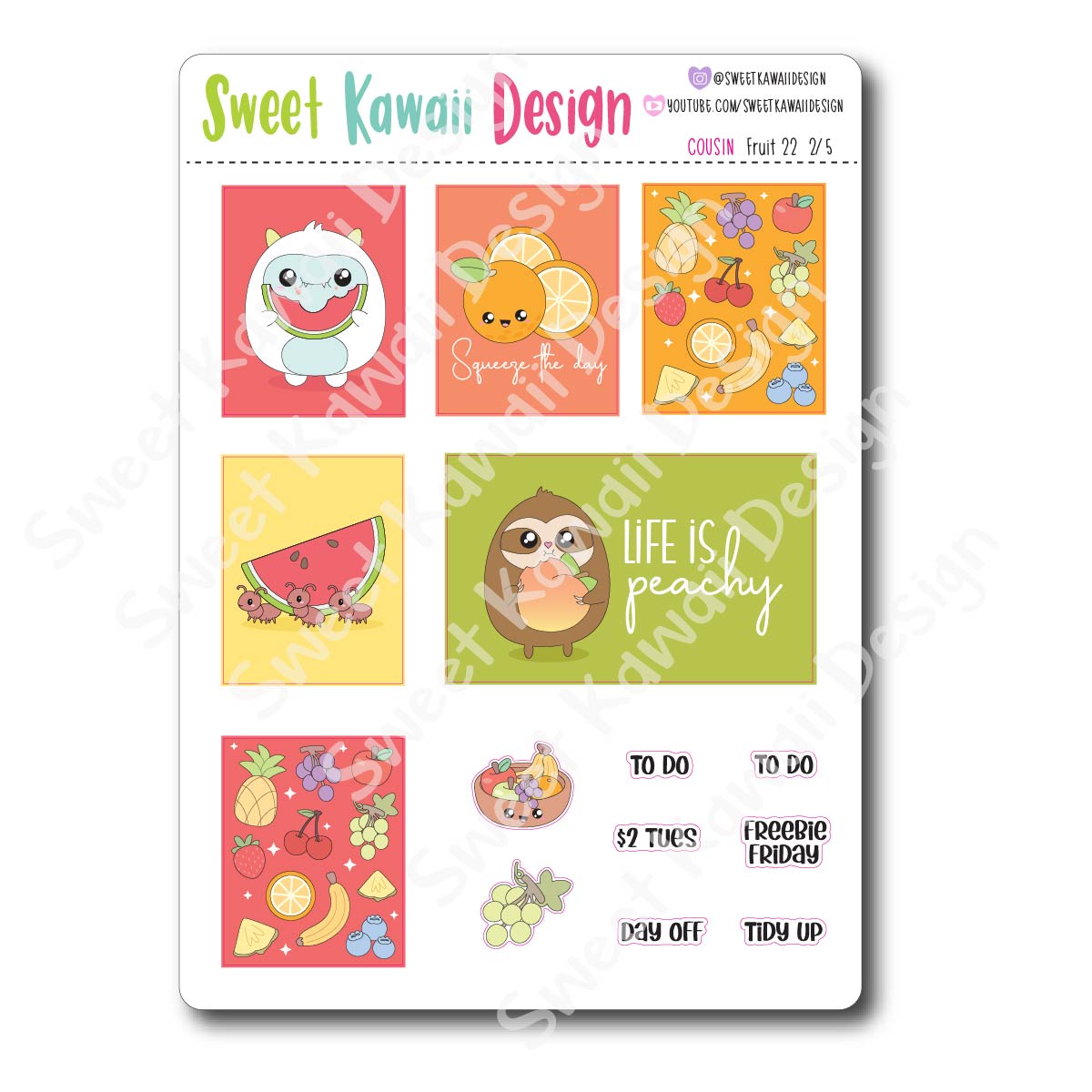 Weekly Kit  - Fruit COUSIN