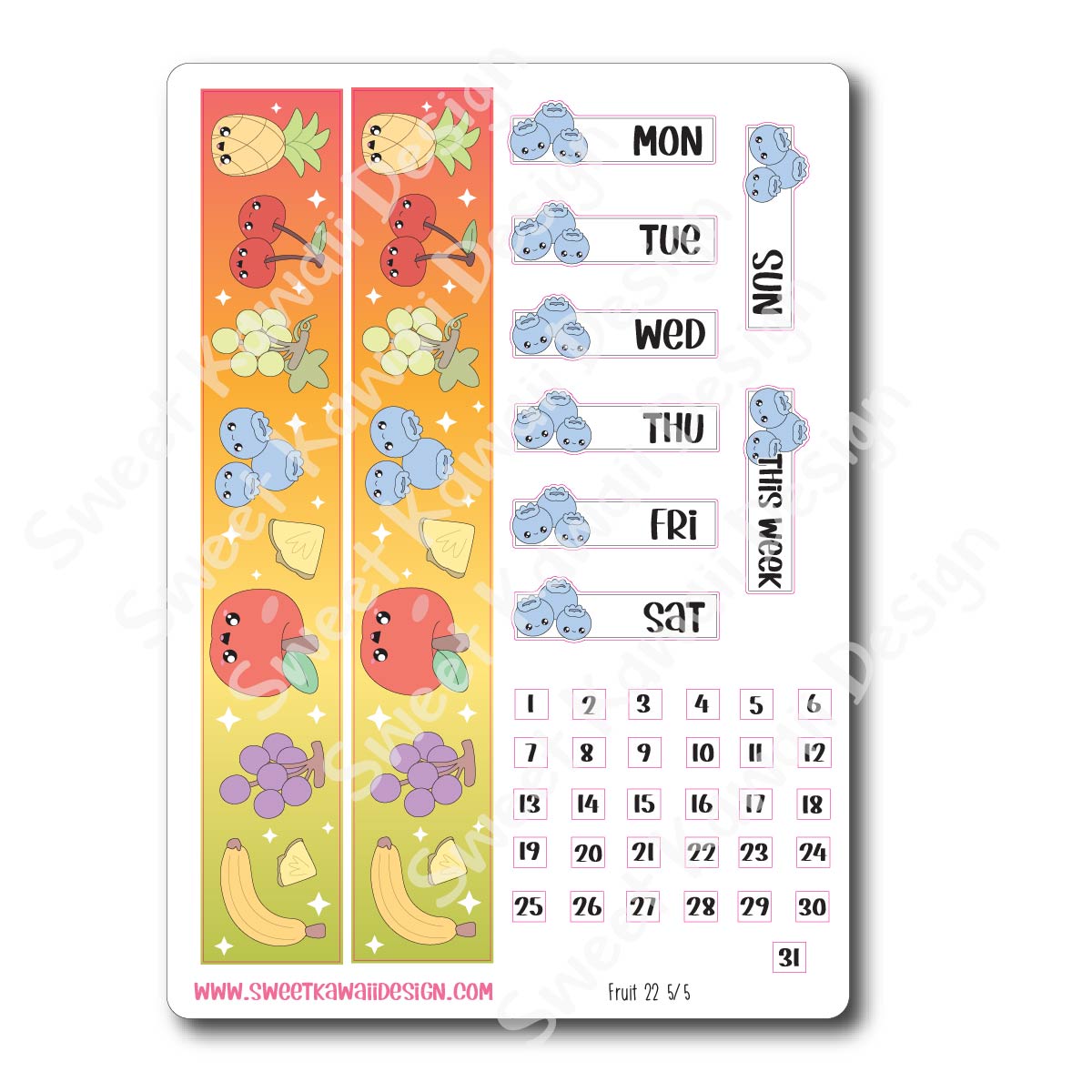 Weekly Kit  - Fruit HORIZONTAL
