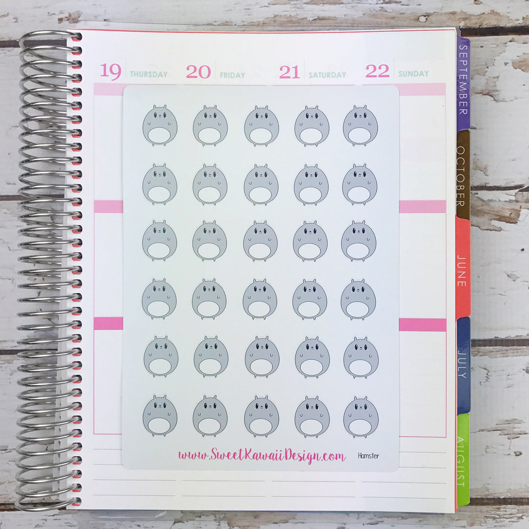 Kawaii Hamster Stickers