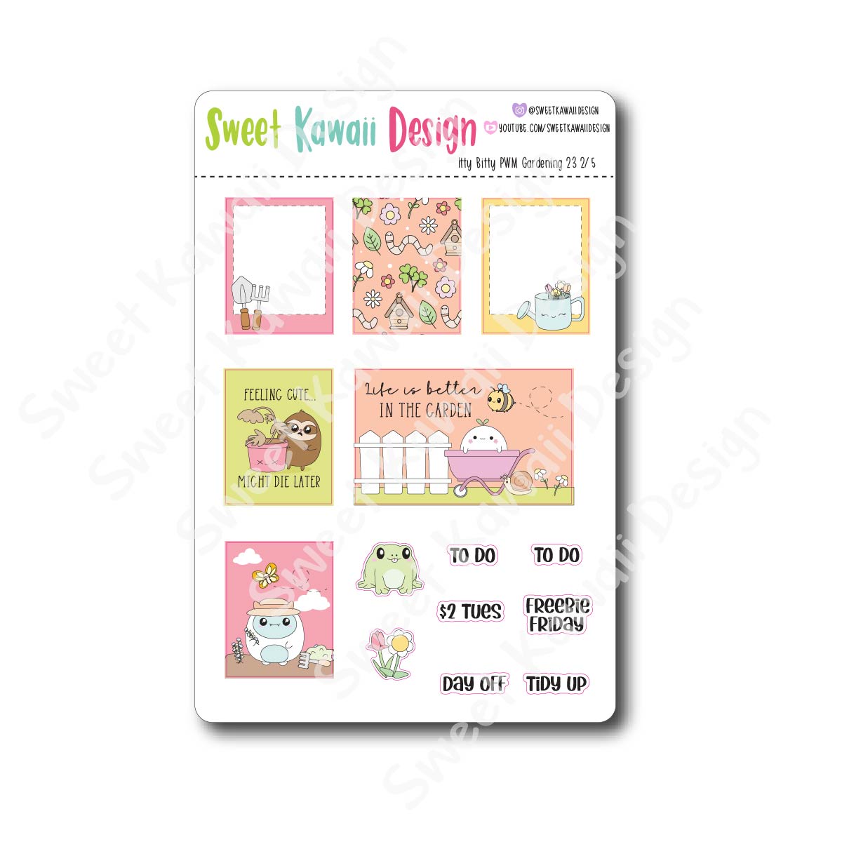 Weekly Kit  - Gardening 23 ITTY BITTY