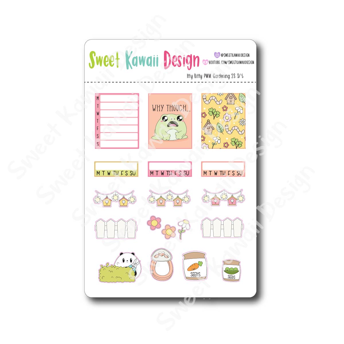 Weekly Kit  - Gardening 23 ITTY BITTY