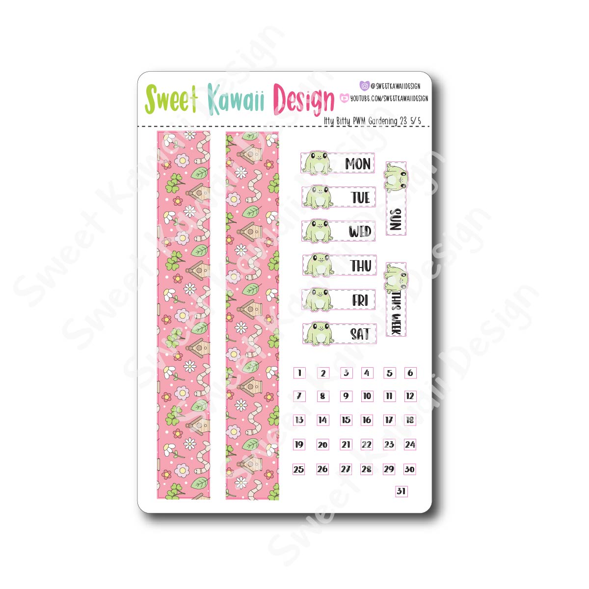Weekly Kit  - Gardening 23 ITTY BITTY
