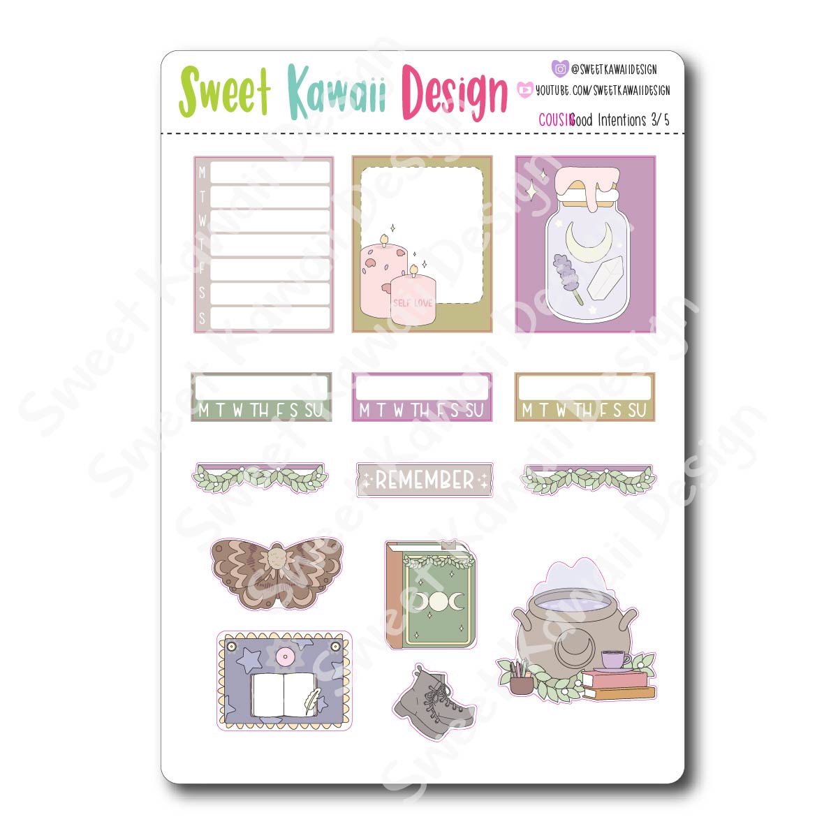 Weekly Kit  - Good Intentions COUSIN