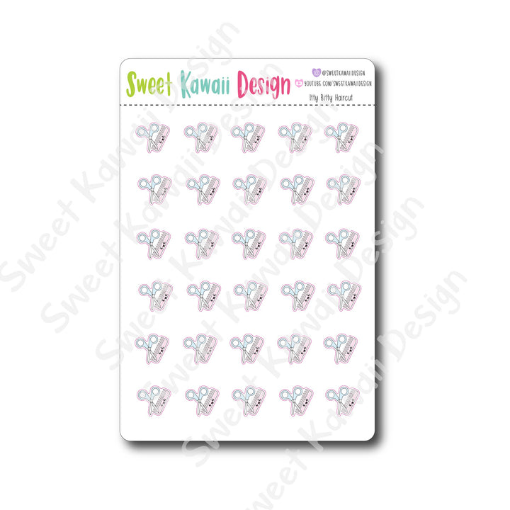 Kawaii Haircut Stickers