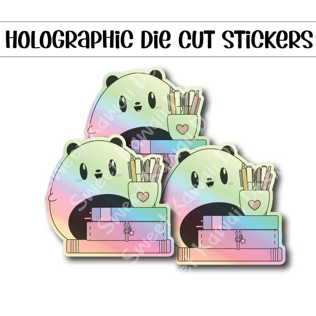 Holographic Poe Diecut Sticker (3 Pack)
