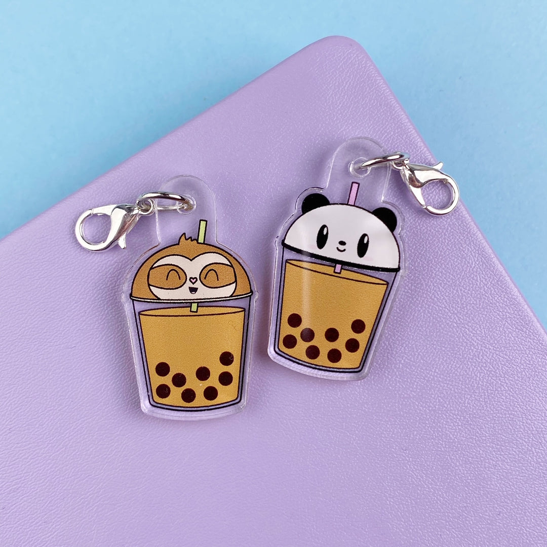 Boba Critter Acrylic Charms