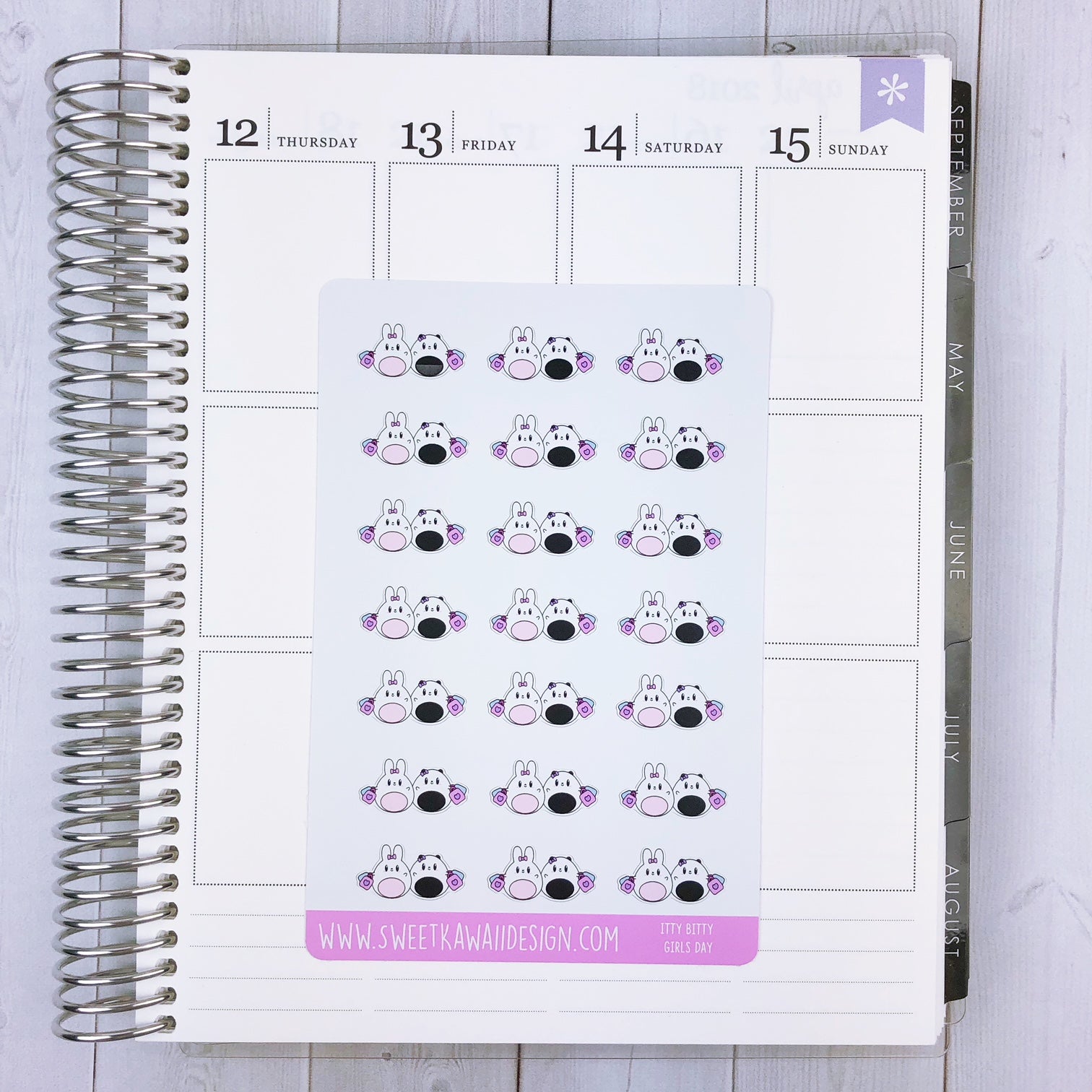 Kawaii Girls Day Stickers