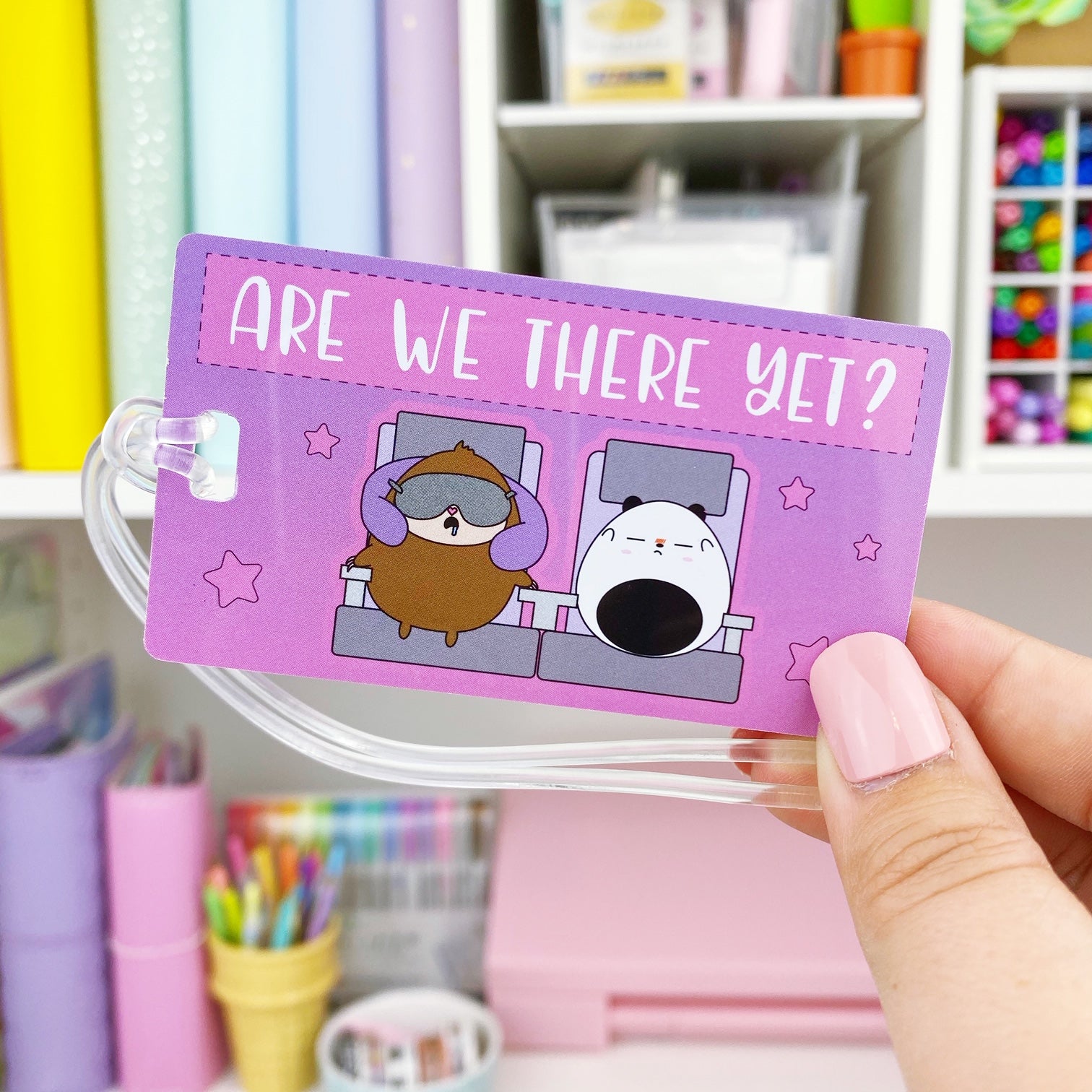 Luggage Tag - Are We There Yet?
