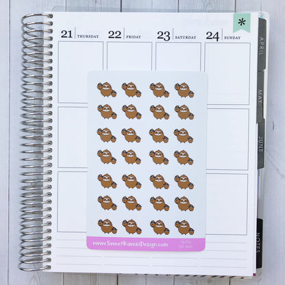 Kawaii Sloth Stickers - Parent