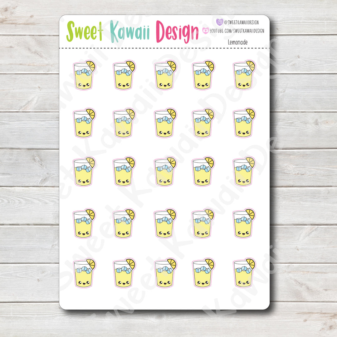 Kawaii Lemonade Stickers