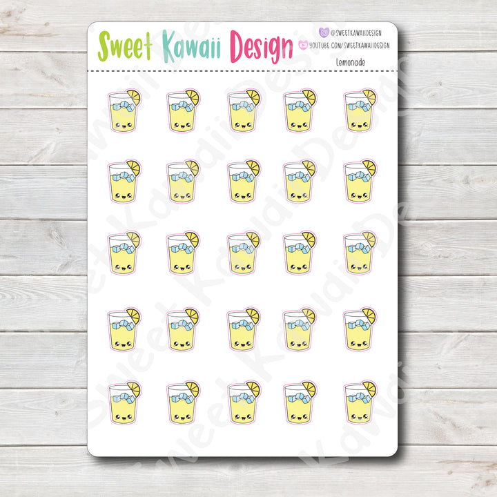 Kawaii Lemonade Stickers