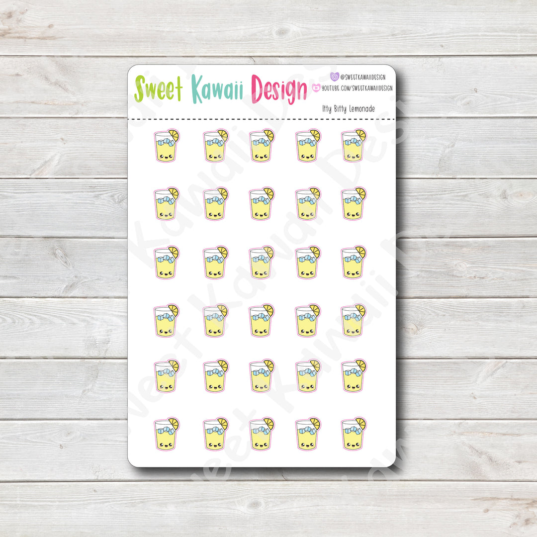 Kawaii Lemonade Stickers