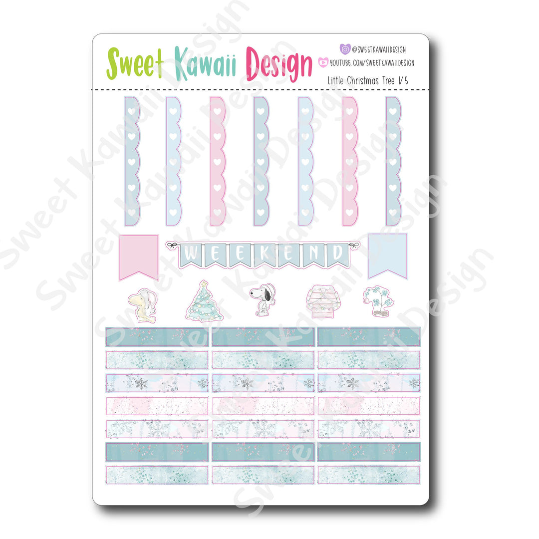 Kawaii Plan With Me - Little Christmas Tree HORIZONTAL