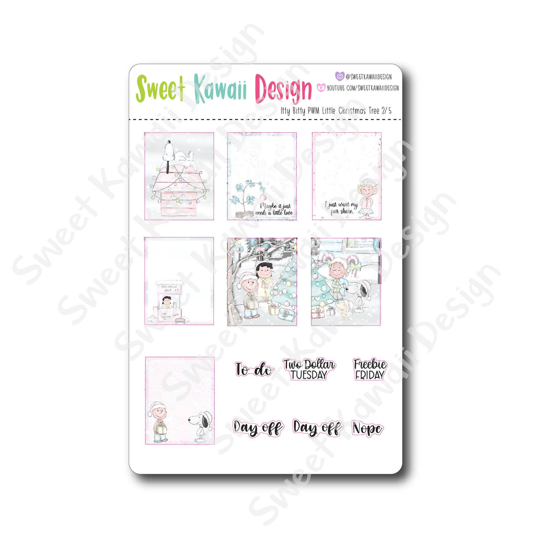 Kawaii Plan With Me - Little Christmas Tree ITTY BITTY