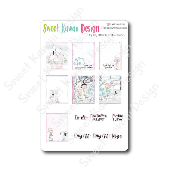 Kawaii Plan With Me - Little Christmas Tree ITTY BITTY