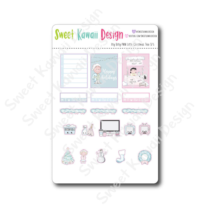 Kawaii Plan With Me - Little Christmas Tree ITTY BITTY