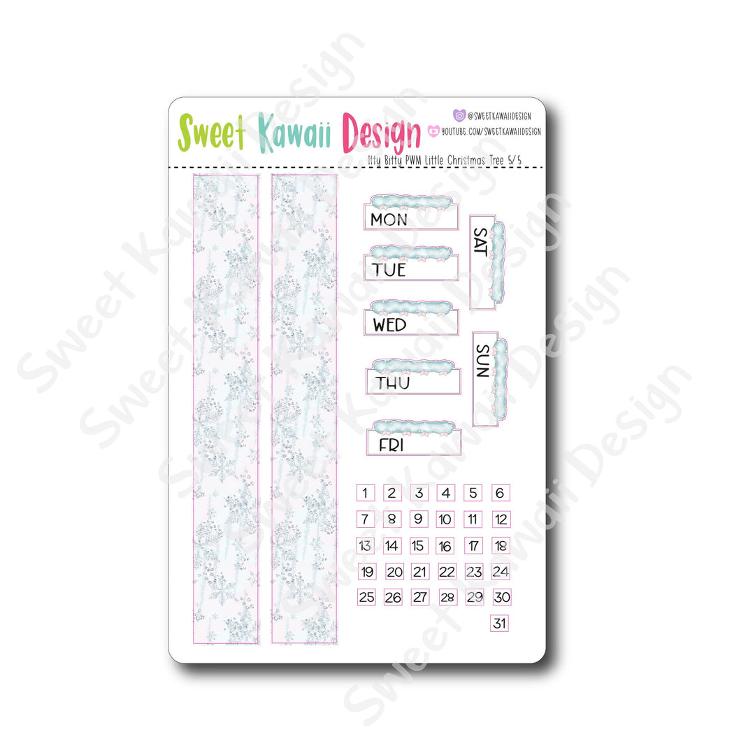 Kawaii Plan With Me - Little Christmas Tree ITTY BITTY