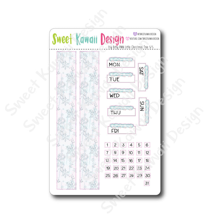 Kawaii Plan With Me - Little Christmas Tree ITTY BITTY