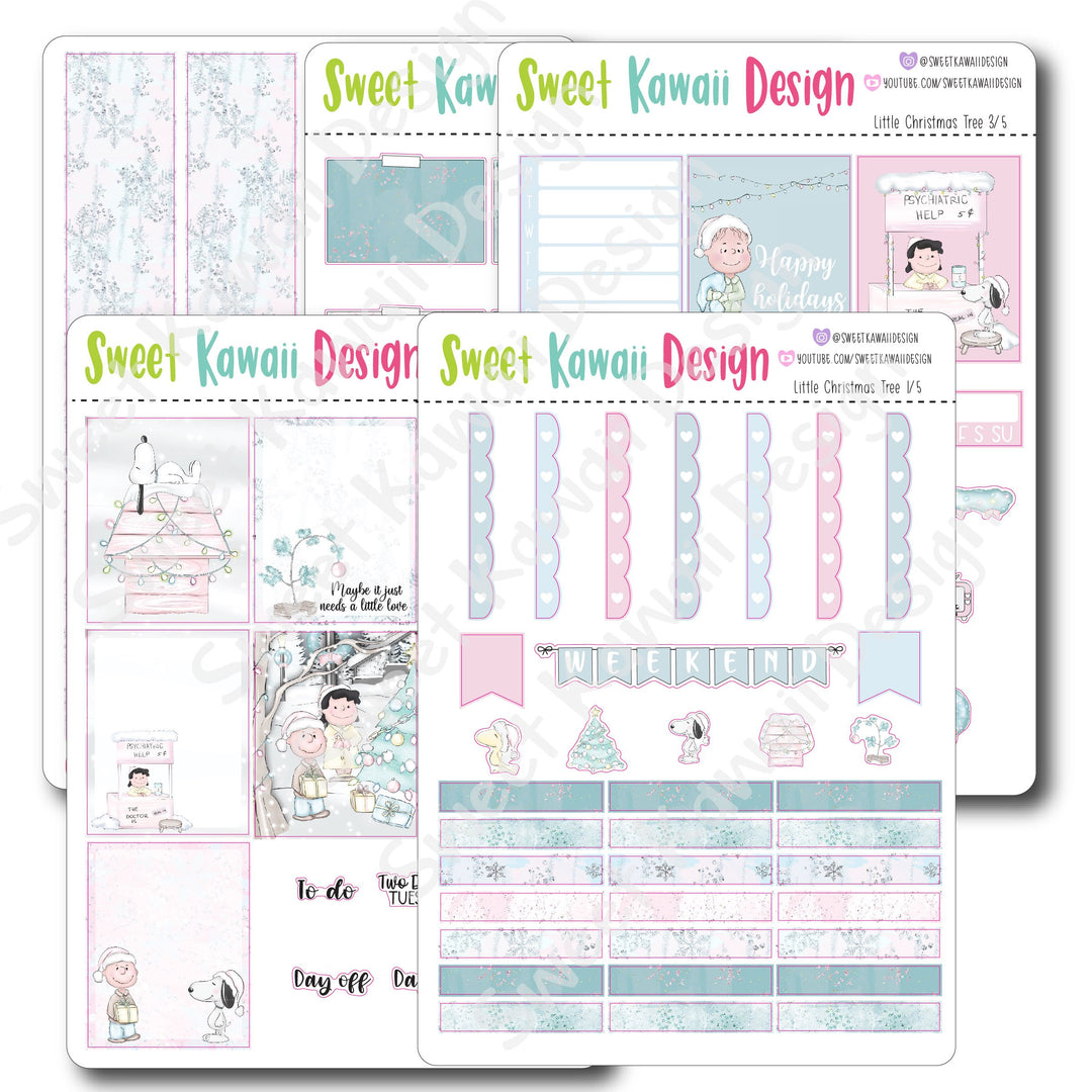 Kawaii Plan With Me - Little Christmas Tree HORIZONTAL