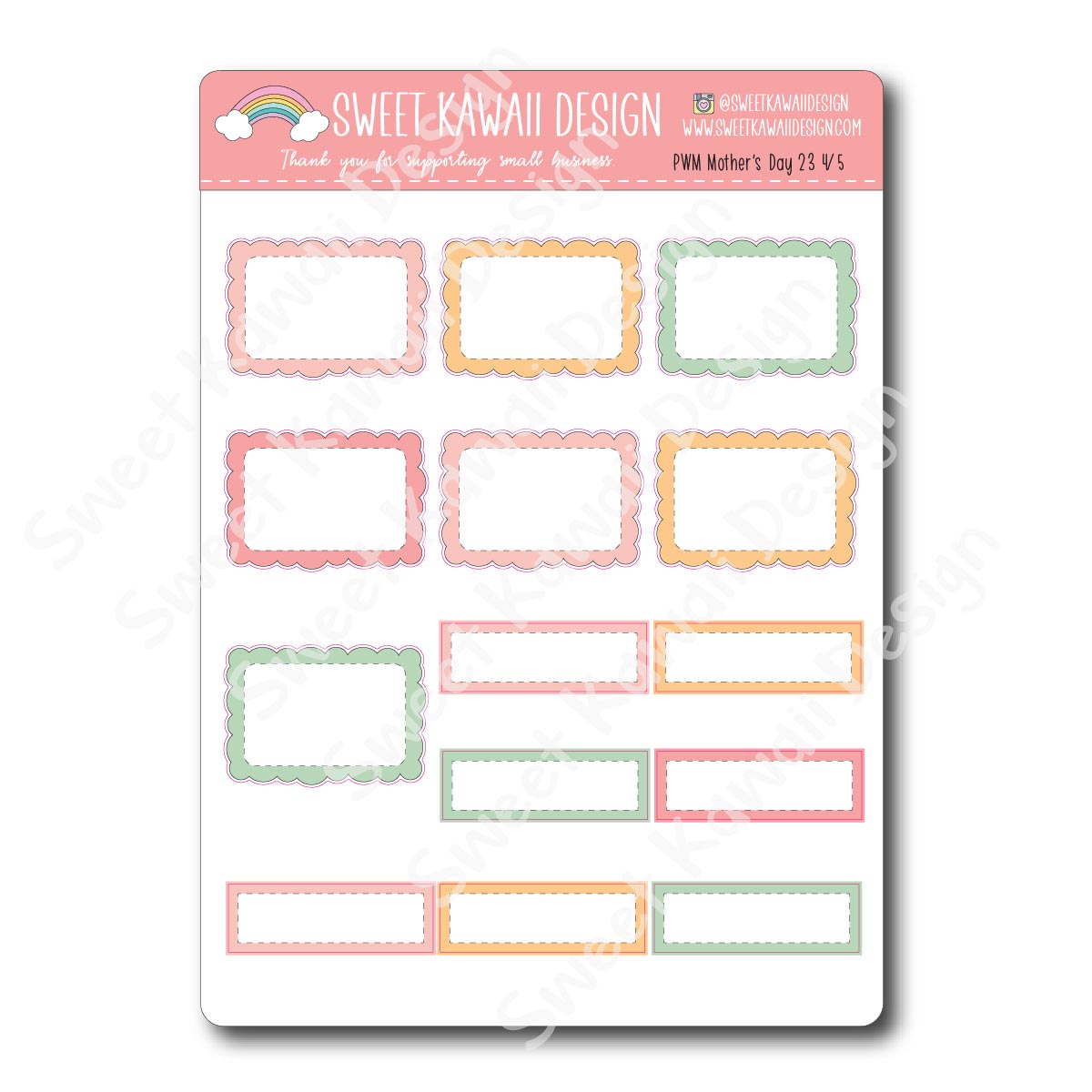 Weekly Kit  - Mother's Day HORIZONTAL