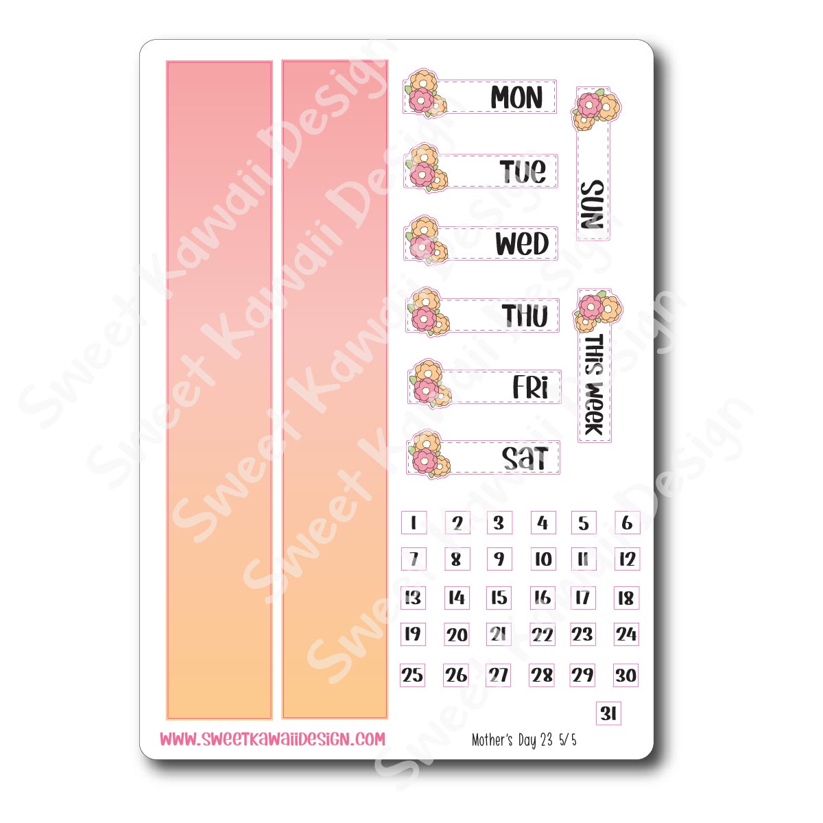 Weekly Kit  - Mother's Day HORIZONTAL